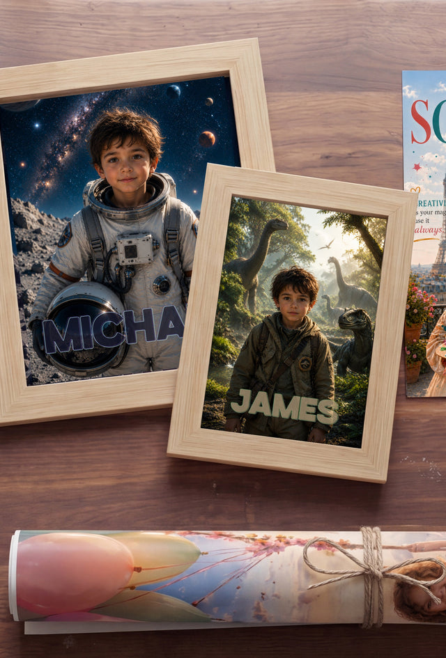 Personalized Posters - Worlds Made To Hang On Their Walls