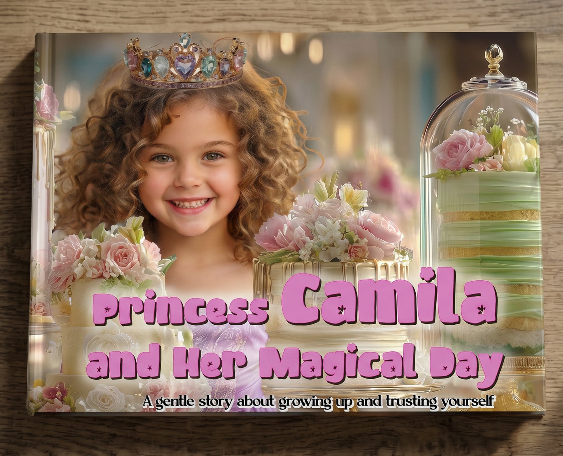 Personalized Princess Birthday Book with Your Child's Face & Name