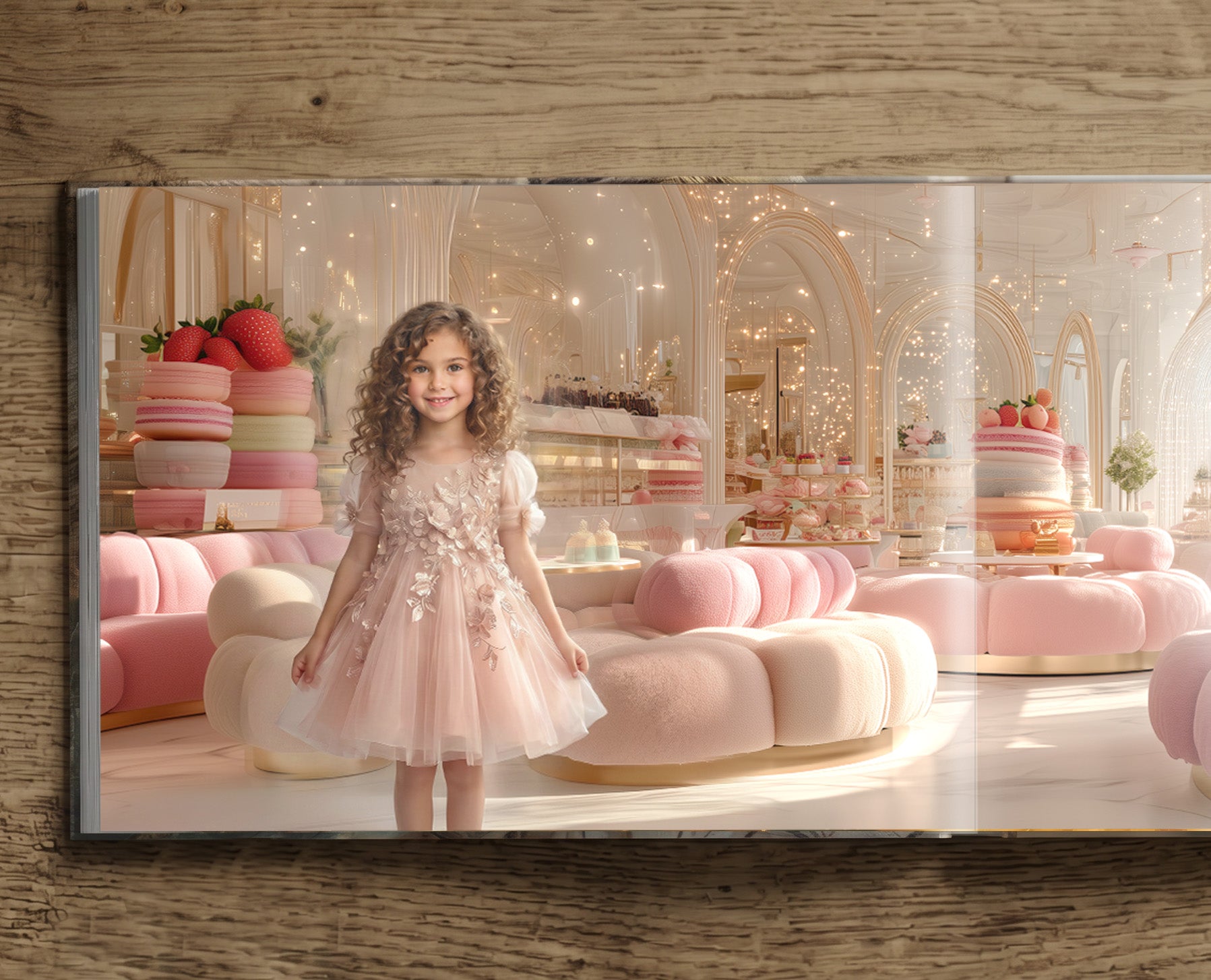 Personalized Princess Birthday Book with Your Child's Face & Name