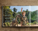 Personalized Dinosaur Birthday Book with Your Child's Face & Name