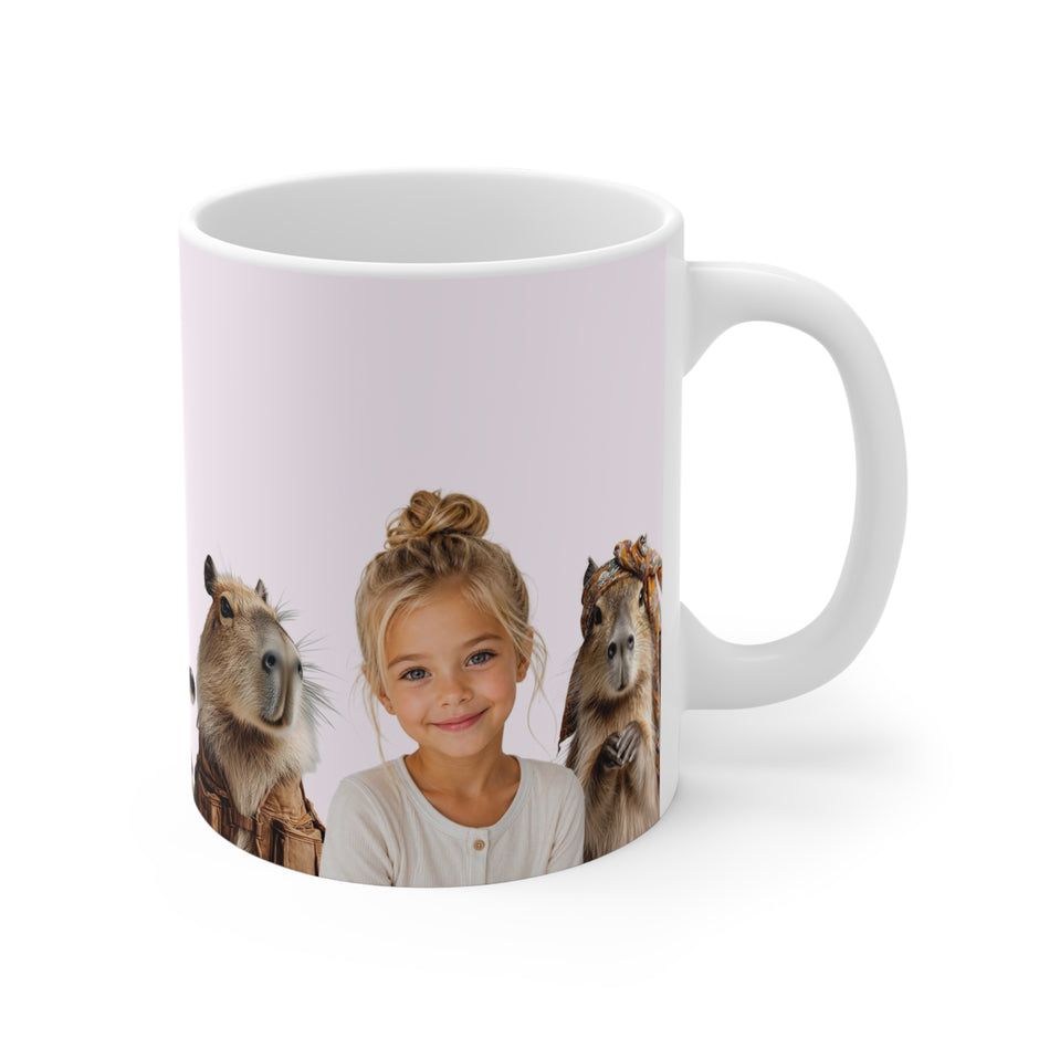 Personalized Capybara Mug for Kids | Custom Name & Photo | Boys & Girls - Dandelune