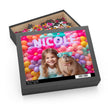 Personalized Capybara Puzzle for Girls | Custom Name & Photo | 120 Pieces
