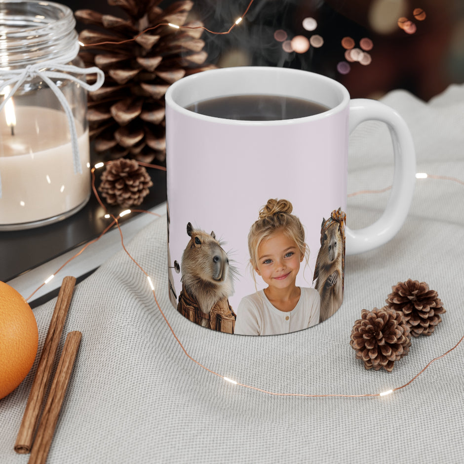 Personalized Capybara Mug for Kids | Custom Name & Photo | Boys & Girls - Dandelune