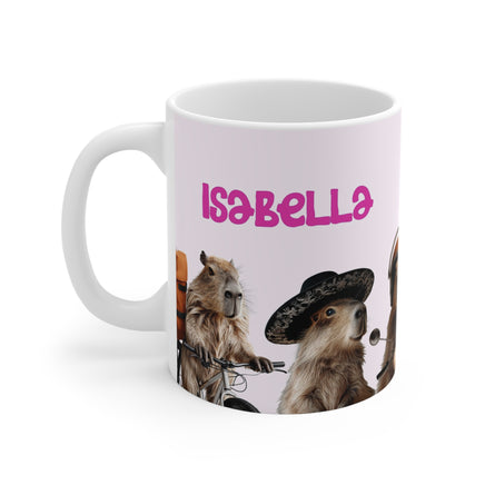 Personalized Capybara Mug for Kids | Custom Name & Photo | Boys & Girls - Dandelune
