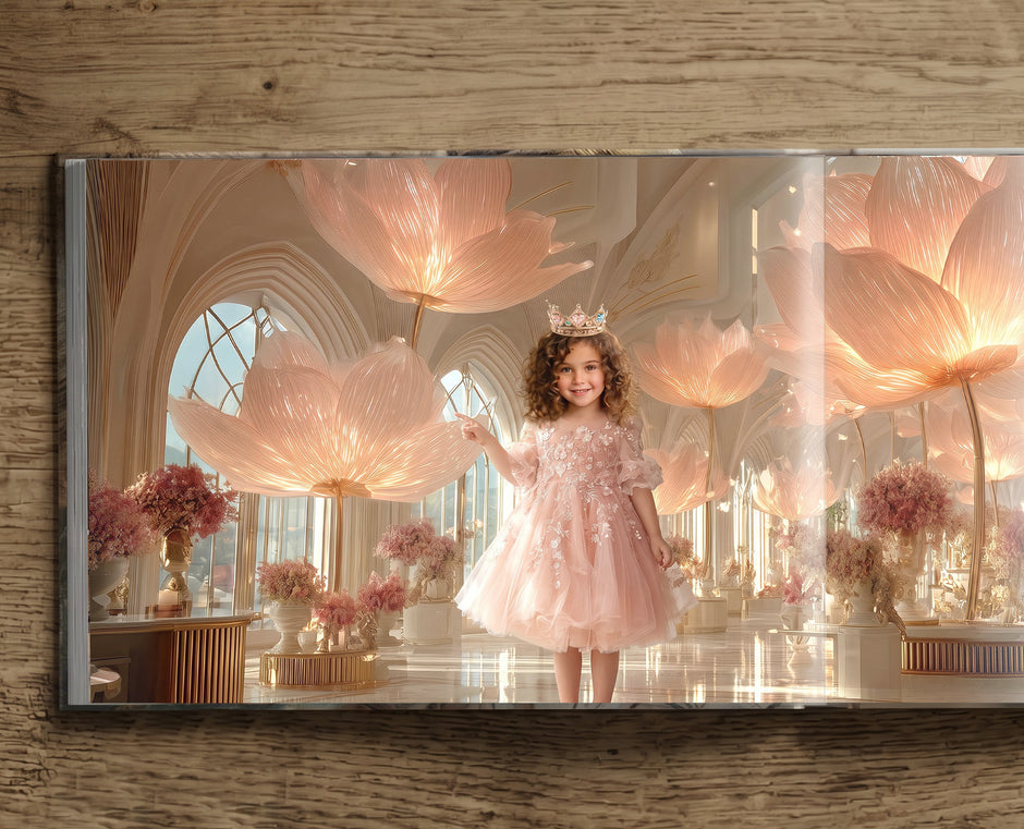 Personalized Princess Birthday Book with Your Child's Face & Name